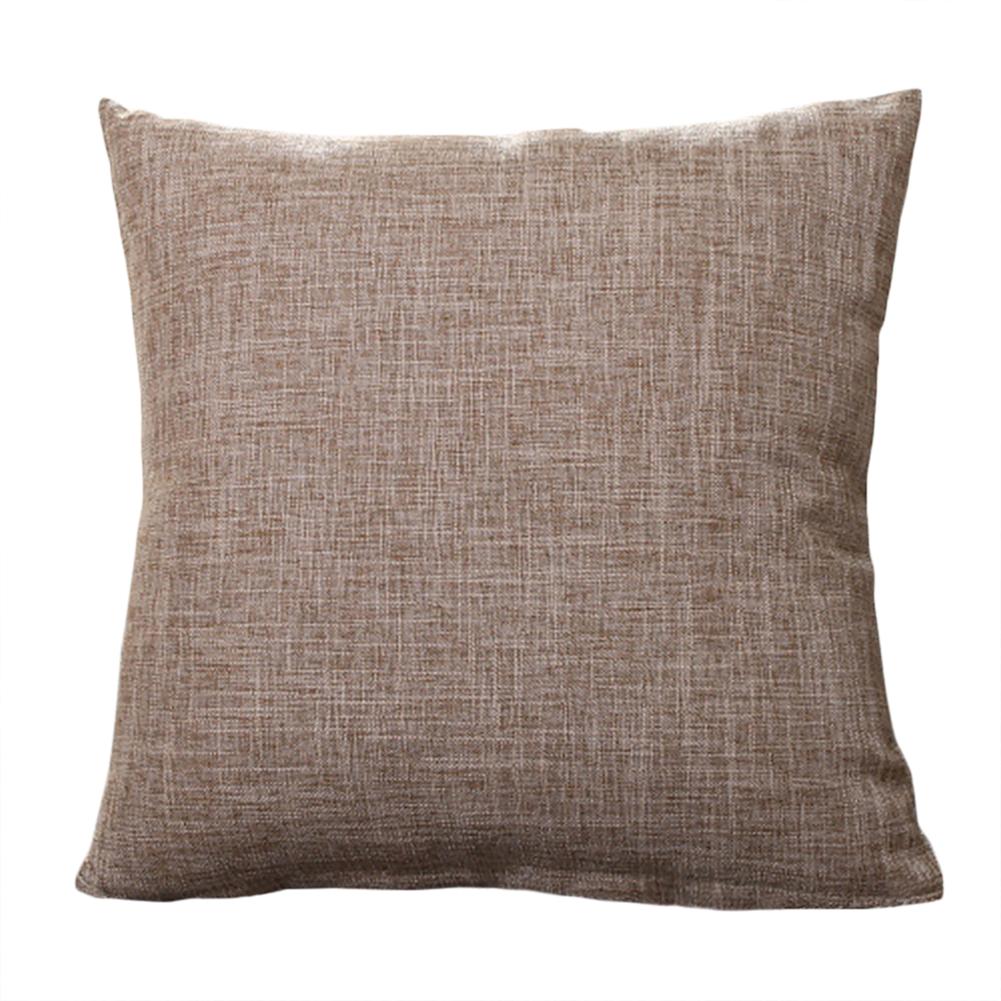 Квадратная наволочка современная простая однотонная наволочка декоративная наволочка для дома 40 х 40 см хаки 889₽