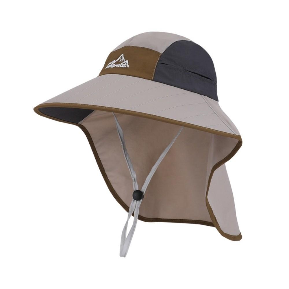 Quick-Drying Fishing Hat Wide Brim Panama Hat Casual Hiking Hat Summer