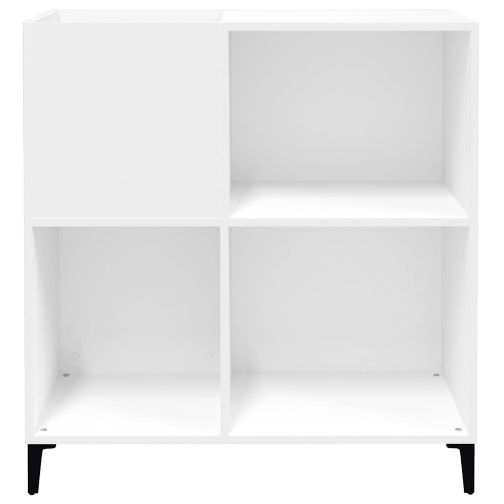 Minimalistischer klassischer CD-Schrank, Zeitschriften- und Bücherregal, Vasen-Dekorationsvitrine, 84,5 x 38 x 89 cm
