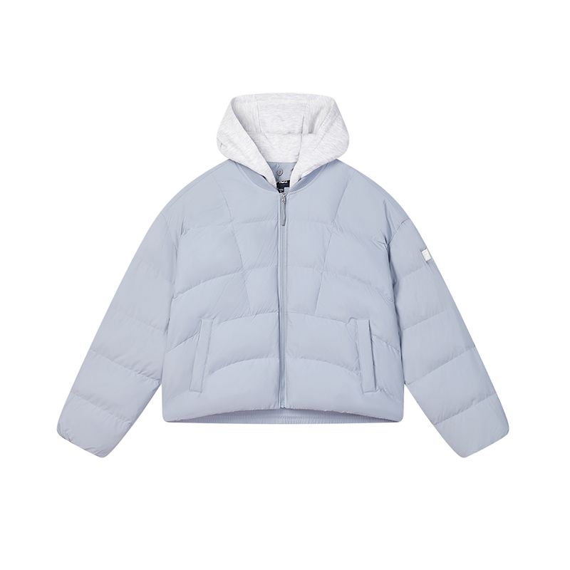 Fila Оригинальная Удобная Съемная Хлопковая Повседневная Куртка с Капюшоном Женские куртки F71W449901FBU XL