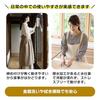 Yanuku Go La Back Cross Apron, Pullover, Water-Repellent, Cafe, Stylish Tunic, Nordic Style, Long, Solid Color, Suitable for Nursery Teachers, Plus Si
