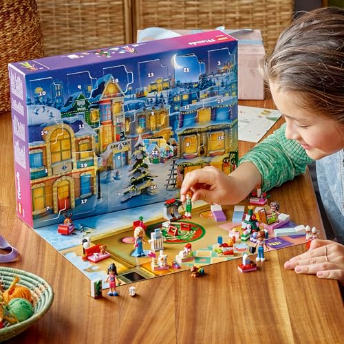 LEGO Friends Advent Calendar 2025 - Toy, Birthday Present, Building Blocks, Educational Toy for Girls and Boys, Ages 6, 7, 8, 9, Vehicles, Cars, Minia
