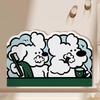 Cute cartoon bathroom absorbent floor mat diatom mud household toilet toilet toilet quick drying non-slip foot pad