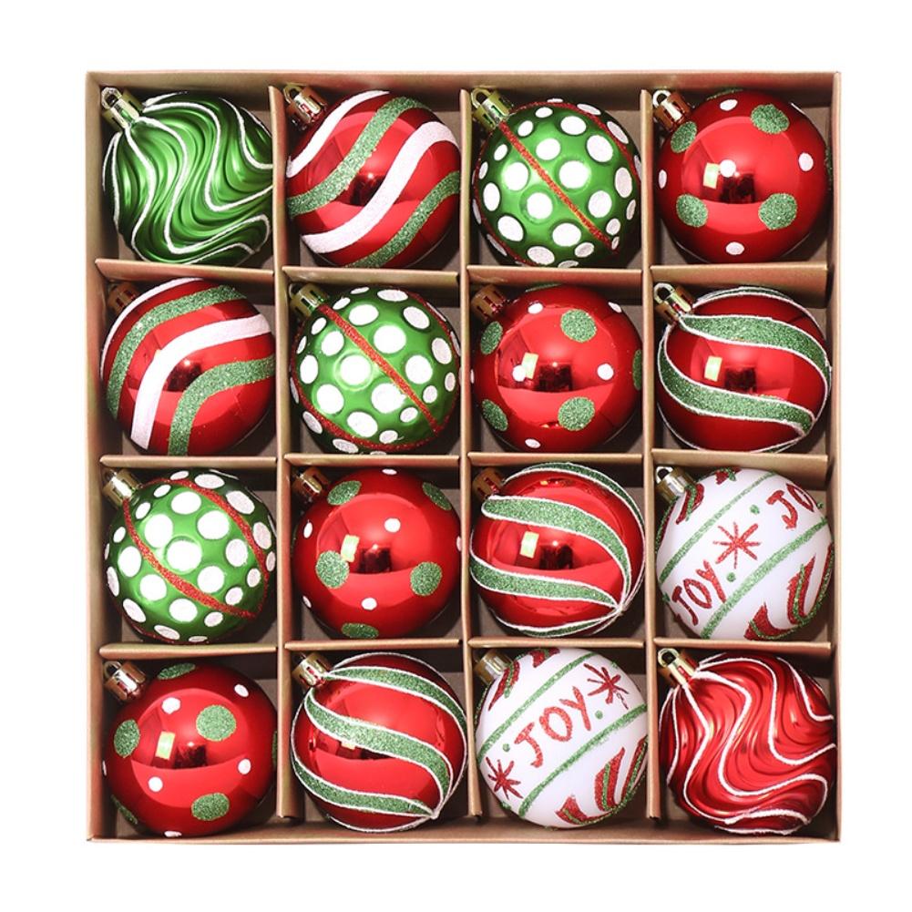 

Christmas Celebration Christmas Balls Set 15 Piece Ornament Set Christmas Decoration Easy To Install Tree Ornaments China Mainland