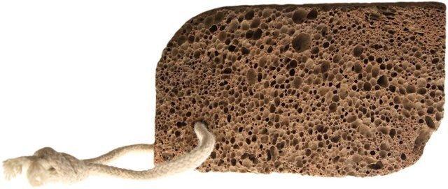 Volcanic Lava Foot Stone, Lemon Shape