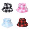 Hat Fisherman Checkered Summer Mens And Womens Fashion Casual Sun Hat Protection