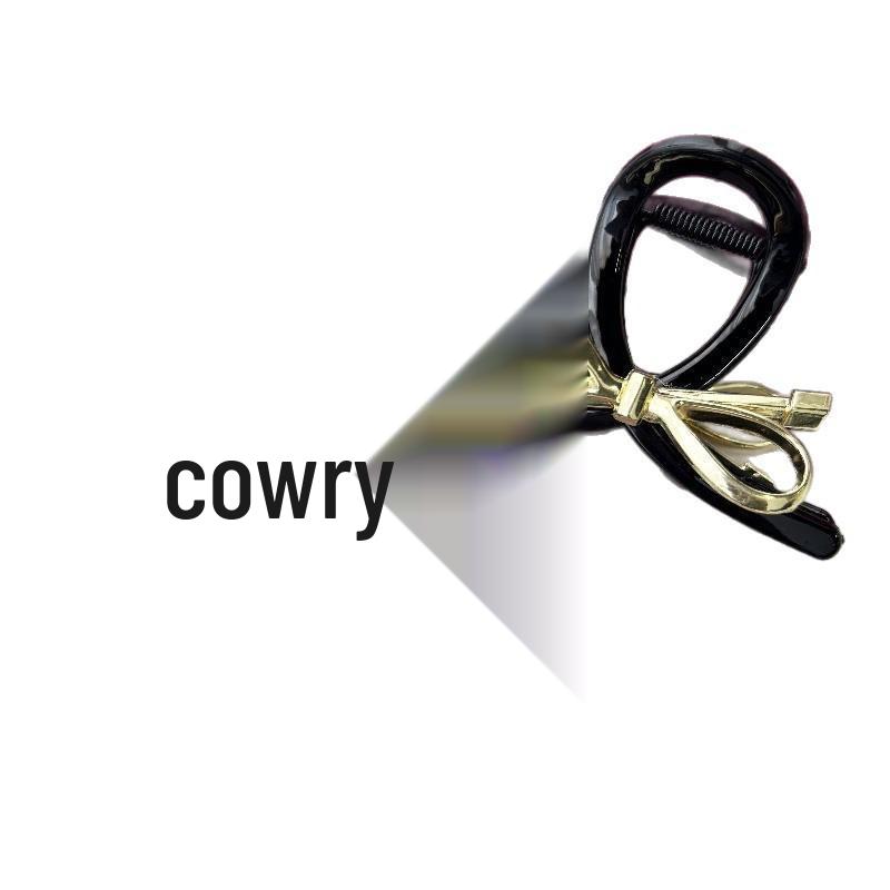 Korean Dongdaemun Alloy Bow Hair Clips - Sweet, Cool, Girly Temperament, High-End Feel, Medium Claw Hair Accessories