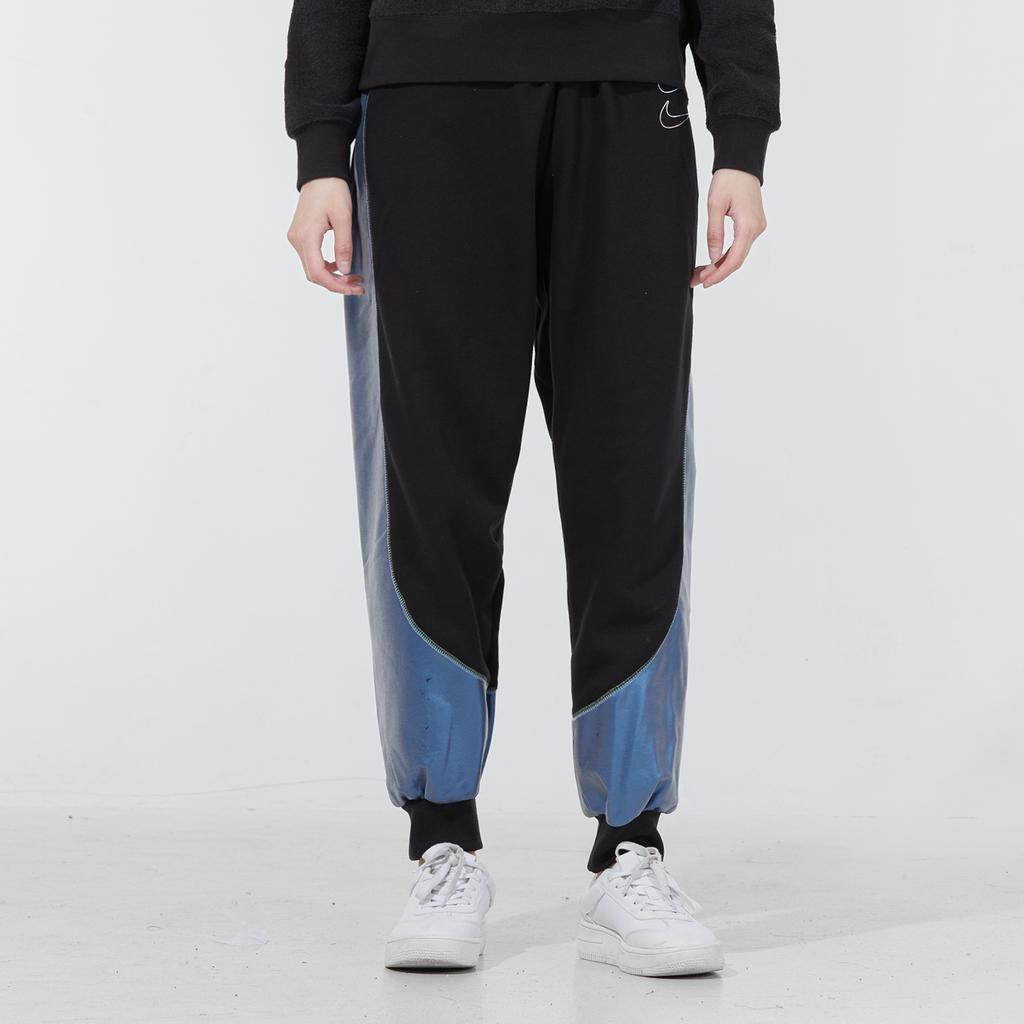 Nike Ležérne pletené tepláky s elastickými manžetami a flísovou podšívkou dámske spodky čierne DD5130-010