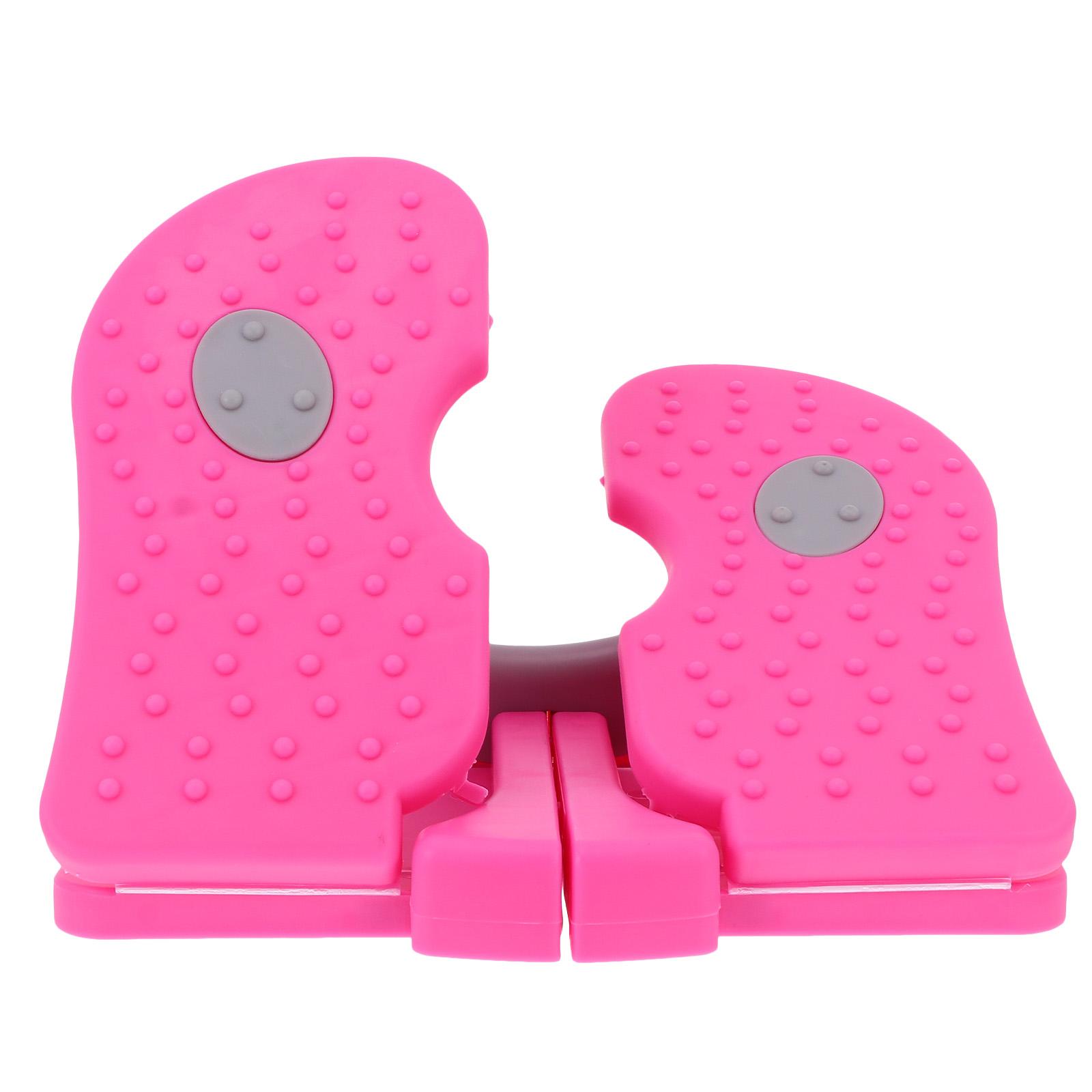 

Степпер Мини-тренажер Лестничное оборудование Педальные степперы Фитнес Домашний тренажер Скалолазный тренажер для ног Шаг Портативный вес розовый