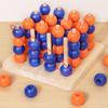 Montessori 3D Four-in-a-Row: Interactive Parent-Child Logic Board Game for Kids