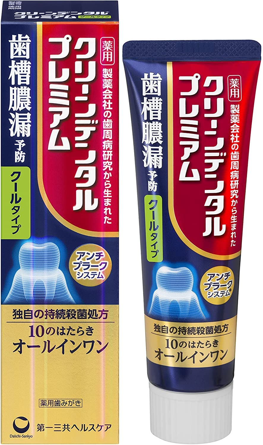 

Sankyo Clean Dental Premium Cool Type 100 г x набор [Daiichi Healthcare] Квази-лекарство 5 шт.