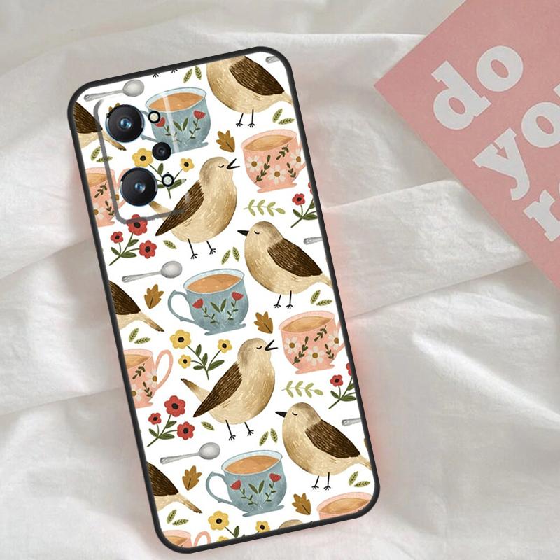 Cozy Autumn Cottage For Realme C30 C31 C33 C35 C55 C21Y GT Neo 5 3T 2T OnePlus 11 10 9 Pro Nord CE 3 2 Lite Case