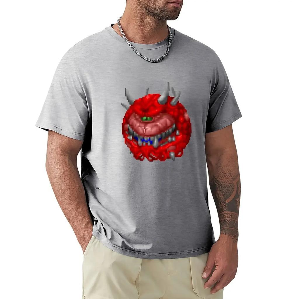 Cacodemon TShirt TShirt Plus Size Tops Sports Fans Summer Tops Men Clothing