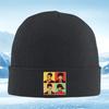 Artistic Band Members Portraits Iconic Men Women Unisex Knitted Hat Beanie Pullover Cap Winter Thermal Warm Christmas Outdoor Cy