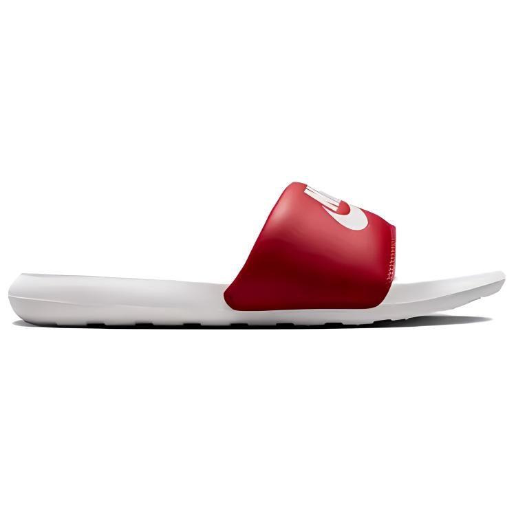 Nike Victori One Abrasion Resistant Slip Resistant Slip Resistant Slide Slippers Men's White Red CN9675-601