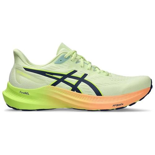 Asics GT 2000 12 Low Top Running Shoes Men's Green Blue - 1011B691-302