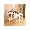 Modern Buffet - MUVOE - White - Extendable - Contemporary Design - Flexible Storage
