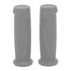 1 Pair Grey Handle Bar Grip Cover Silicone Handlebar Cover for Ninebot F30 F40 Skateboard Use