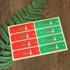 New Christmas Adhesive Sticker Adhesive Label Gift Box Sealing 8/ Sheet