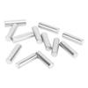 12PCS Pickup Magnet Slug Rod Replacement Electric Guitar Pickup Metal Magnetic Columns Silver