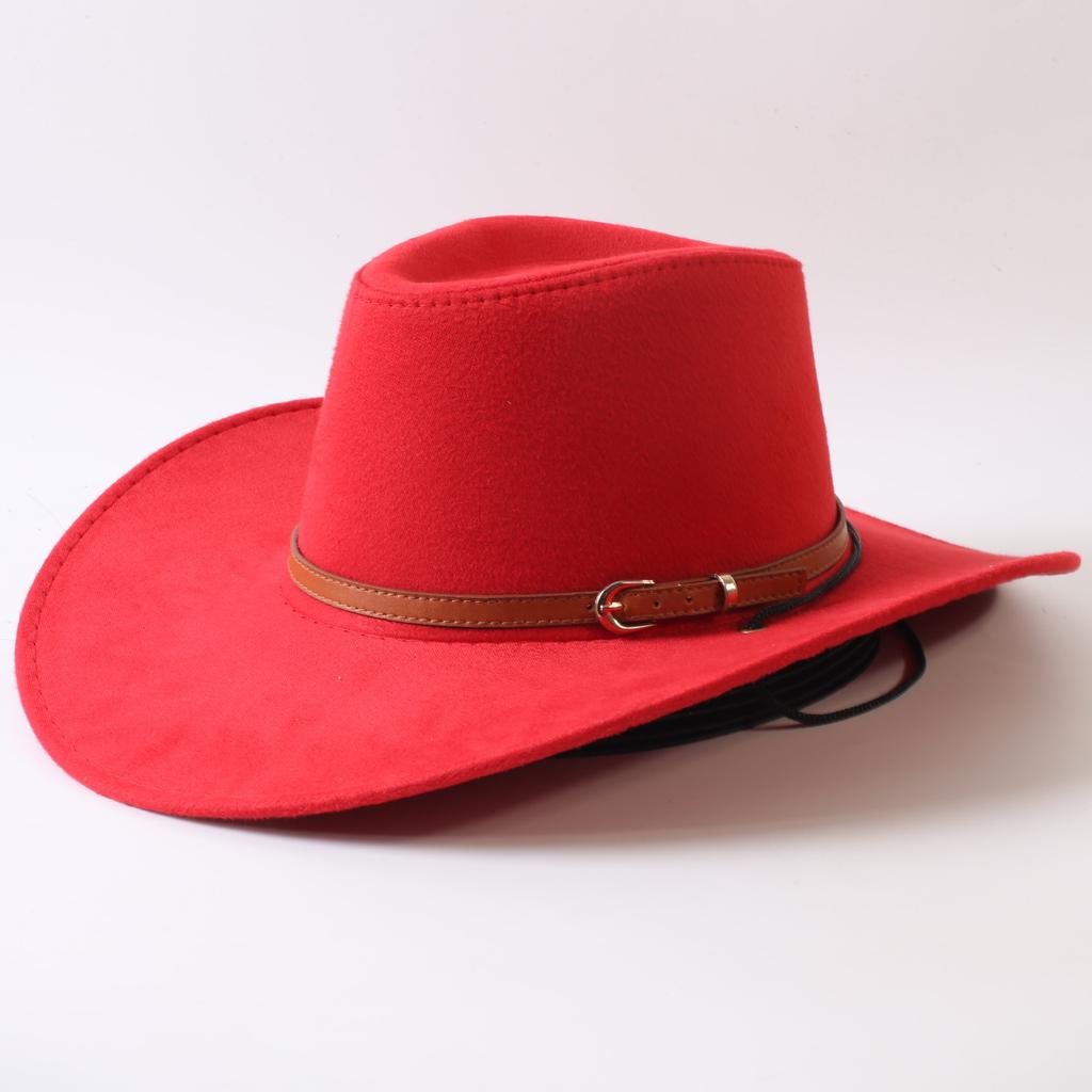 Popular European and American Classic Big-brimmed Western Cowboy Hat Men's and Women's Outdoor Fashion Anti-sun Cowboy Hat Jazz Hat