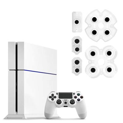 Per Manico Controller PS4 Pastiglie in Gomma Siliconica Conduttiva Parte di Ricambio per Gioco Pad Conduttivo Pulsante Gamepad
