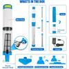 M-Modern-US PLUG 3 In 1 Cordless Pool Vacuum,Handheld Pool Cleaner For Spas,Hot Tubs And Small Pools For Sand And Debris