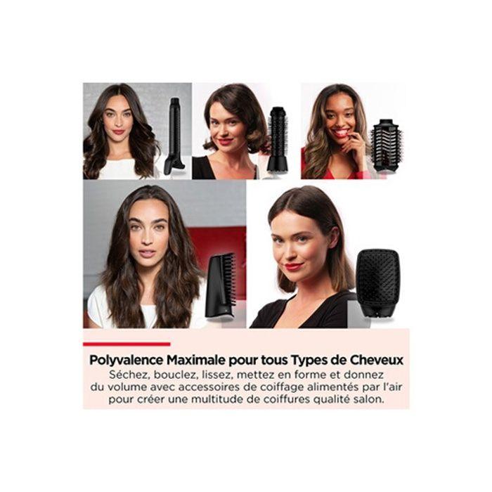 Brosse coiffante revlon one step blow dry multi air styler 5 en 1 avec brosse ovale revlon originale rvdr5371