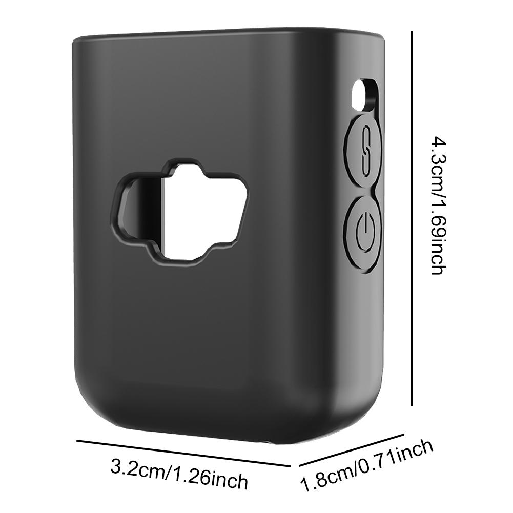 For DJI Mic 2 Silicone Protective Case Charging Case Protective Cover Wireless Microphone Scratch-proof Protector Soft Shell