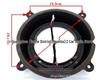 Compatible Audio Modification 6.5" Speaker Gasket for Atenza, Axela, CX-4, CX-5, CX-7 Non-Destructive Bracket