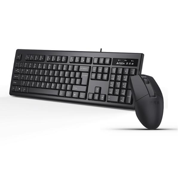 A4Tech Wkm-1300 RGB Wired Gaming Mouse Set USB Compatible for Notebook Desktop Computers Dedicated for Office Use Stock