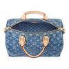 Louis Vuitton Speedy Fabric One Shoulder Handbag Women's Blue M14430