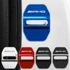 4pcs For GLE MB AMG W203 W204 Mercedes Benz E300 GLC W168 W169 W176 W177 W205 W212 W213 Car Buckle Door Lock Cover Styling