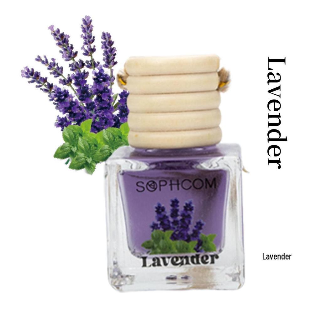 Long-lasting Car Air Freshener Pendant: Essential Oil Hanging Ornament for Interior Decoration