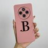 For Redmi 14C 4G 5G Case Cute Initial Letters Shell Soft Silicone Phone Cover Little Mi Poco C75 PocoC75 Shockproof TPU Fundas