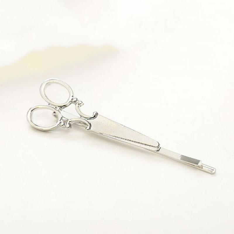 

Золото Срібло Креативна Форма Ножиць Жіноча Леді Дівчата Затискач для Волосся Ніжна Шпилька для Волосся Заколка для Волосся Аксесуари для Волосся Прикраси срібний