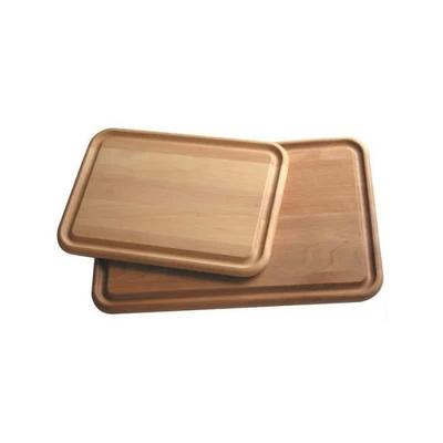 Cutting Board - Ecodis - Large Model - Oiled Beech - 45x30x2 Cm - Juice Groove