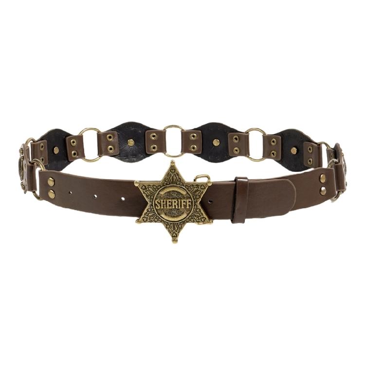 

Trendy Waist Chain Unique Buckle PU Belt for Women Proms Stage and Club Party Casual Wear Elaborate Jewelry