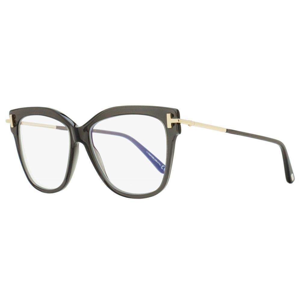 

Женские очки Tom Ford Blue Block TF5704B 020 Серое золото 54 мм 020