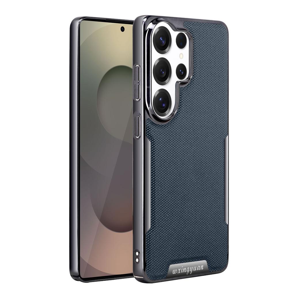 Samsung S11Ultra Electroplated Leather Pattern Mobile Phone Case S11Ultra Business Anti-drop S11Ultra Model