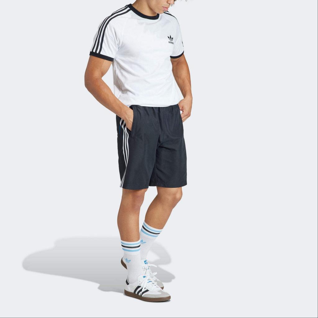 adidas Oversized Shorts Asia Sizing 'Black' Men's IW3645
