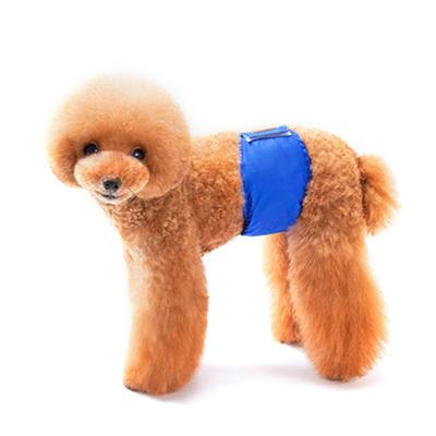 Fraldas reutilizáveis laváveis para cães, faixas de algodão respiráveis para a barriga de cachorros, ganchos e alças, calcinha higiênica ajustável para animais de estimação WWO66