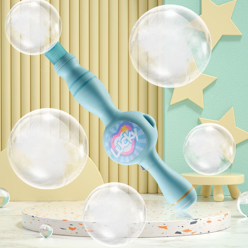 Elastische Rauchblasenmaschine Tragbarer Blasenmacher Automatischer Blasenbläser für Kinder Partygeschenke Sommerspielzeug
