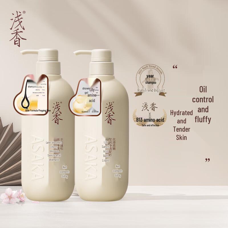 

Evening Cherry Blossom Nourishing Shampoo & Shower Gel Set