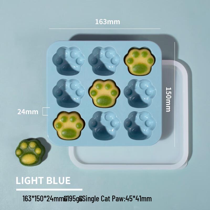 Cute Cat Paw Silicone Ice Cube & Food Mold