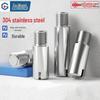 GUWANJI 304 Stainless Steel Slotted External Thread Cylindrical Pin
