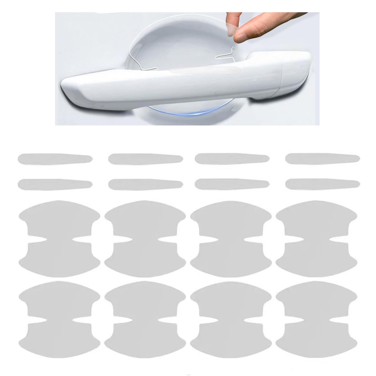 

Refoiner Door Handle Protector, Car Door Knob Scratch-Resistant, Car Door Protector, Suitable for All