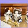 Cartoon Plush Toy Siamese Cat With Polyester Filling For Girls And Boys Gift
