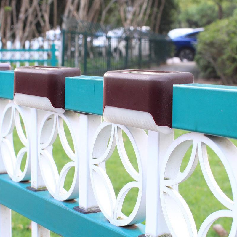 Outdoor Solar Waterproof Lights for Steps, Railings, Stairs, Fences, Courtyards