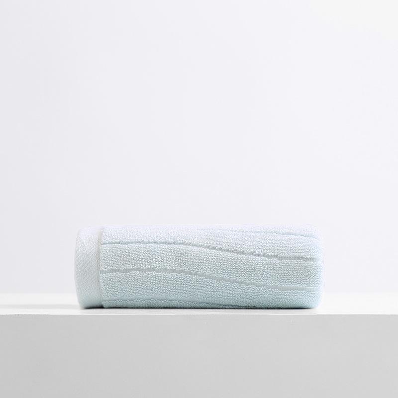 1 PC Cotton Class Towel Combed Cotton Adult Plain Face Towel Thickened Soft Absorbent Comfortable Textile Towels for The Home Multipurpose Use Towels